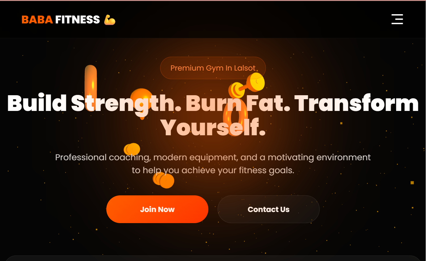 ZYM Fitness - Responsive Website Development Project